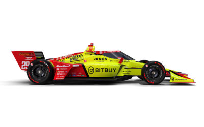 DeFrancesco becomes first INDYCAR racer paid in Ethereum with Bitbuy